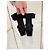 Chanel Black Suede CC Ankle-Strap Pumps Size 41C Pre-owned - view 7