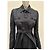 Louis Vuitton Abito cappotto stile trench in seta nera Valentino Sz.6 usato - vista 5