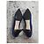 Décolleté Bicolore Miu Miu con Strass Blu navy - vista 6