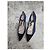 Décolleté Bicolore Miu Miu con Strass Blu navy - vista 7
