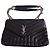 Borsa Saint Laurent Loulou Toy in pelle nera Nero