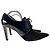Décolleté stringati Paul Smith in camoscio nero e pelle verniciata