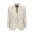 Max Mara Blazer mit Polka Dots Weiß Beige