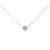 Autre Marque Collana di Diamanti Au750 Argento