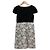 Autre Marque Harrods Besticktes Kleid Schwarz - Ansicht 2
