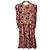 Autre Marque Vivienne Tam transparentes Blumenkleid Pink Mehrfarben