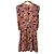 Autre Marque Vivienne Tam transparentes Blumenkleid Pink Mehrfarben - Ansicht 3