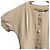 Autre Marque Vestido Rene sin cuello Beige - vista 2