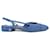 Chanel Slingback Denim Schuhe Blau