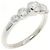 Autre Marque Monnickendam Platin-Diamantring Silber