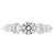 Autre Marque Monnickendam Platin-Diamantring Silber - Ansicht 2