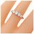 Autre Marque Monnickendam Platin-Diamantring Silber - Ansicht 5