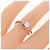 Autre Marque Pt900 Diamantring Silber - Ansicht 5