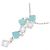 Collana Tasaki Au750 Color Stone Argento - vista 3
