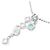 Collana Tasaki Au750 Color Stone Argento - vista 4