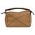 Borsa a spalla Loewe Puzzle Mini in vitello Marrone - vista 2