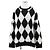 Céline Top de punto de algodón y nailon Celine Negro Blanco