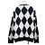 Céline Top de punto de algodón y nailon Celine Negro Blanco - vista 5