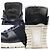 Sneakers Louis Vuitton Run Away Line in pelle e mesh Nero - vista 10