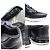 Sneakers Louis Vuitton Run Away Line in pelle e mesh Nero - vista 3