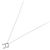 Autre Marque Collana Au750 Initial R Diamond Argento - vista 2