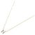 Autre Marque Collana Au750 Initial N Diamond Rosa - vista 2