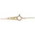 Autre Marque Collana Au750 Initial N Diamond Rosa - vista 5