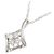 Autre Marque Collana in oro bianco Au750 e diamanti Argento - vista 3