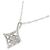 Autre Marque Collana in oro bianco Au750 e diamanti Argento - vista 4