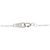 Autre Marque Collana in oro bianco Au750 e diamanti Argento - vista 5