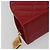 Timeless Borsa a tracolla CHANEL Matelassé con catena in pelle d'agnello rossa e CC dorato - vista 11