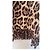 Dolce & Gabbana Vestido con Volantes Estampado de Leopardo Castaño - Ansicht 3