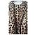 Dolce & Gabbana Vestido con Volantes Estampado de Leopardo Castaño - Ansicht 8
