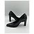 Prada Pumps aus schwarzem Leder mit Blockabsatz - Ansicht 6