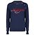 Zadig & Voltaire "Love You" Merinowoll-Pullover Blau