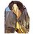 Autre Marque Hercules Lederjacke mit Shearling-Futter Braun