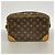 Sac à épaule Louis Vuitton Monogram Trocadero 27 Marron - vue 10