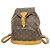 Zaino Louis Vuitton Monogram Montsouris MM Marrone