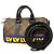 Borsa a mano Louis Vuitton Monogram LV Rubber Keepall XS Marrone