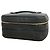 Chanel Vanity Bag aus bicolor Leder in Schwarz