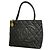 Timeless Borsa Tote Chanel in pelle di vitello martellata nera Nero