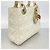 Borsa Christian Dior Cannage Lady Dior Bianco - vista 2