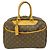 Borsa Louis Vuitton Monogram Deauville Marrone