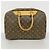 Borsa Louis Vuitton Monogram Deauville Marrone - vista 11