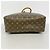 Borsa Louis Vuitton Monogram Deauville Marrone - vista 3
