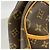 Borsa Louis Vuitton Monogram Deauville Marrone - vista 6