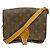 Borsa a tracolla Louis Vuitton Monogram Cartouchiere MM Marrone