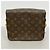 Borsa a tracolla Louis Vuitton Monogram Cartouchiere MM Marrone - vista 13