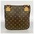 Borsa a tracolla Louis Vuitton Monogram Pochette Bosphore Marrone - vista 10