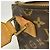 Borsa a tracolla Louis Vuitton Monogram Pochette Bosphore Marrone - vista 7